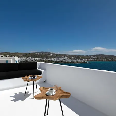 Villa Exquisite Mykonos Hephaestus I 5 Bedroom Infinity Pool Outdoor Jacuzzi Psarou Psarrou