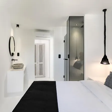 Exquisite Mykonos Hephaestus I 5 Bedroom Infinity Pool Outdoor Jacuzzi Psarou