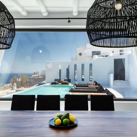 Villa Exquisite Mykonos Hephaestus I 5 Bedroom Infinity Pool Outdoor Jacuzzi Psarou Psarrou