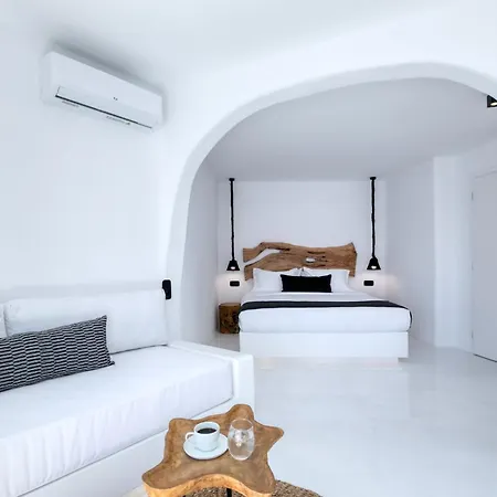 Exquisite Mykonos Hephaestus I 5 Bedroom Infinity Pool Outdoor Jacuzzi Psarou *