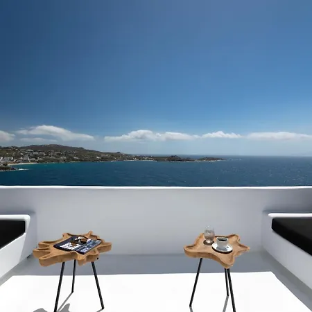 Exquisite Mykonos Hephaestus I 5 Bedroom Infinity Pool Outdoor Jacuzzi Psarou וילה *