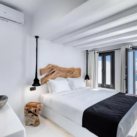 Exquisite Mykonos Hephaestus I 5 Bedroom Infinity Pool Outdoor Jacuzzi Psarou *
